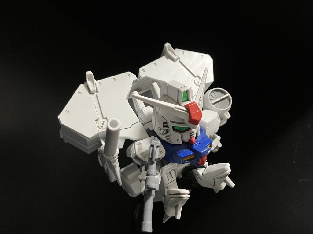 少しアクション。デンドロビウムでの思い出されてるセリフは最終回 第13話「駆け抜ける嵐」コウ・ウラキが来るのを待っていたガトーを見たコウのセリフ。「待っていたのか、俺の為に…!」です。