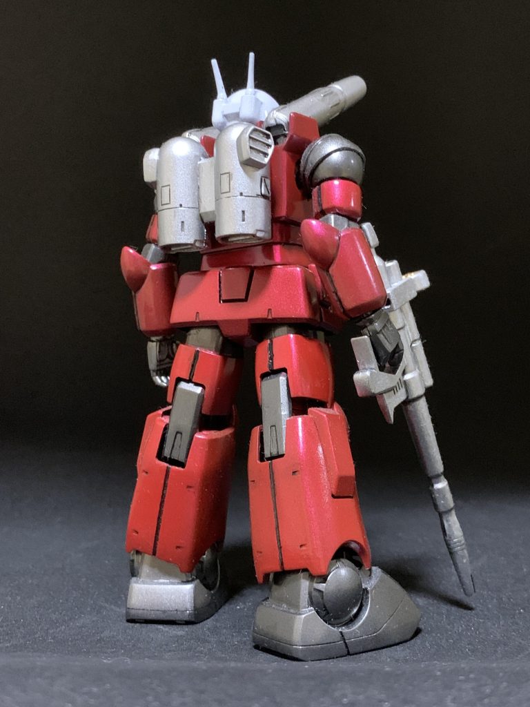 旧HGUC 1/144 RX-77-2 ガンキャノン　メタリック塗装–3枚目/制作者：カイザー