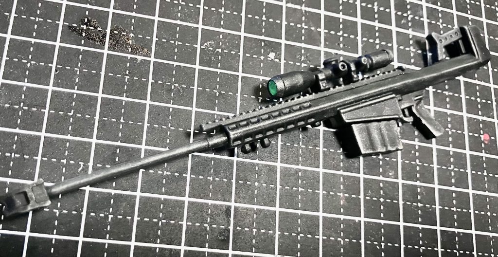 スナイパーライフルというか、これはM82バレットですね。