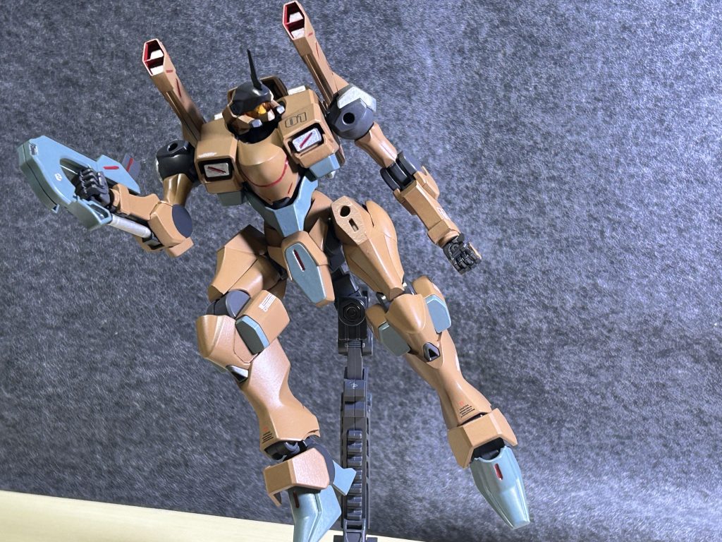 チョッと動かしてみる...もうちょっとポージングは練習します。