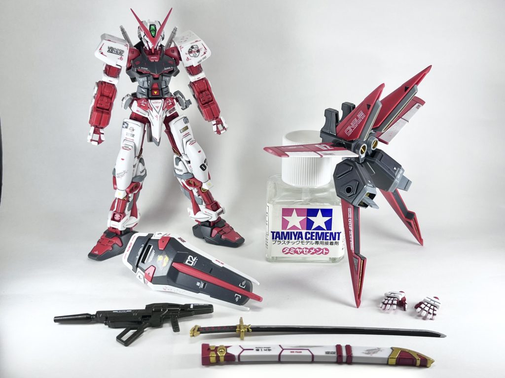 MBF-P02 ガンダムアストレイレッドフレーム[フライトユニット装備]–4枚目/制作者：konさん