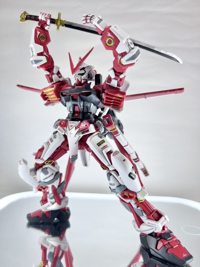 MBF-P02 ガンダムアストレイレッドフレーム[フライトユニット装備]–3枚目/制作者：konさん