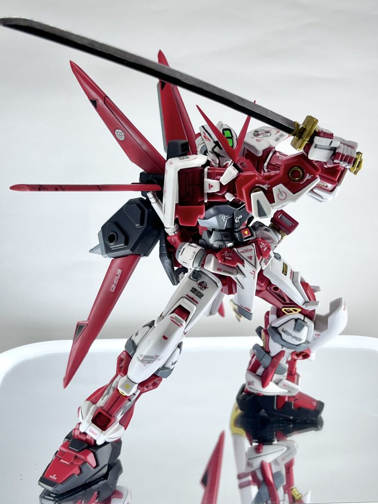 MBF-P02 ガンダムアストレイレッドフレーム[フライトユニット装備]–4枚目/制作者：konさん