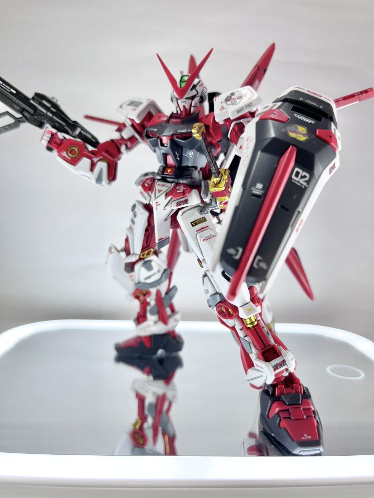 MBF-P02 ガンダムアストレイレッドフレーム[フライトユニット装備]–2枚目/制作者：konさん