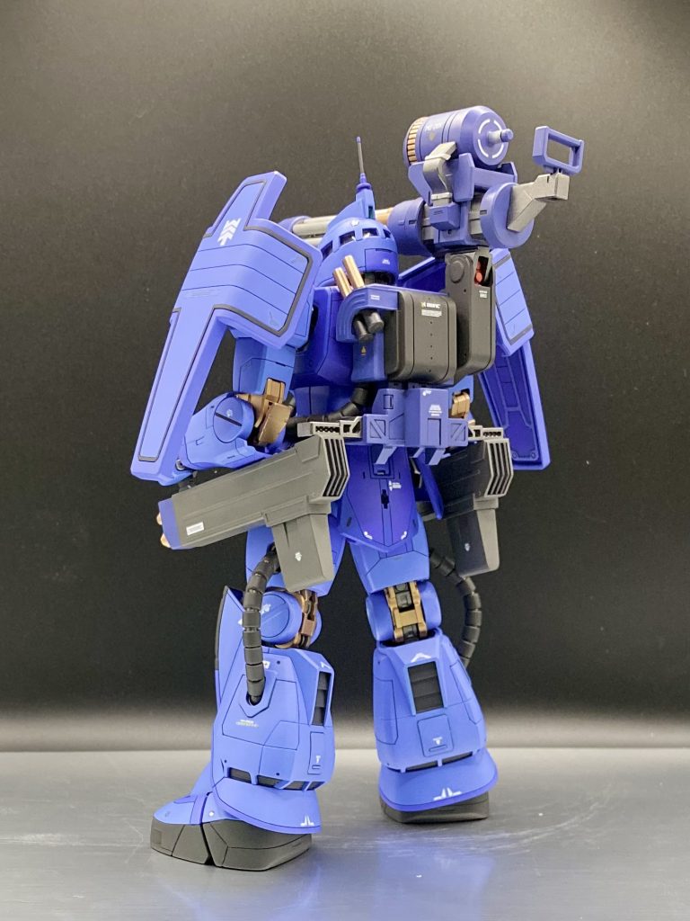 MS-06K ザクキャノン ガトリング砲装備型