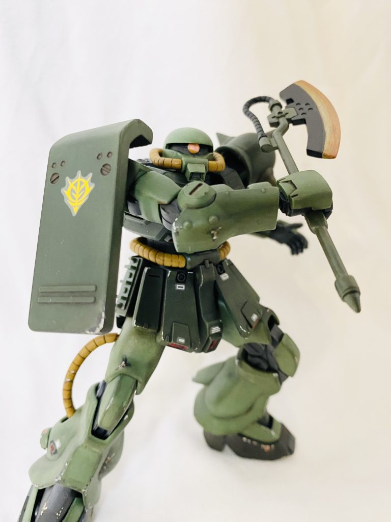 ヒートホークはMGシャアザクのものを拝借