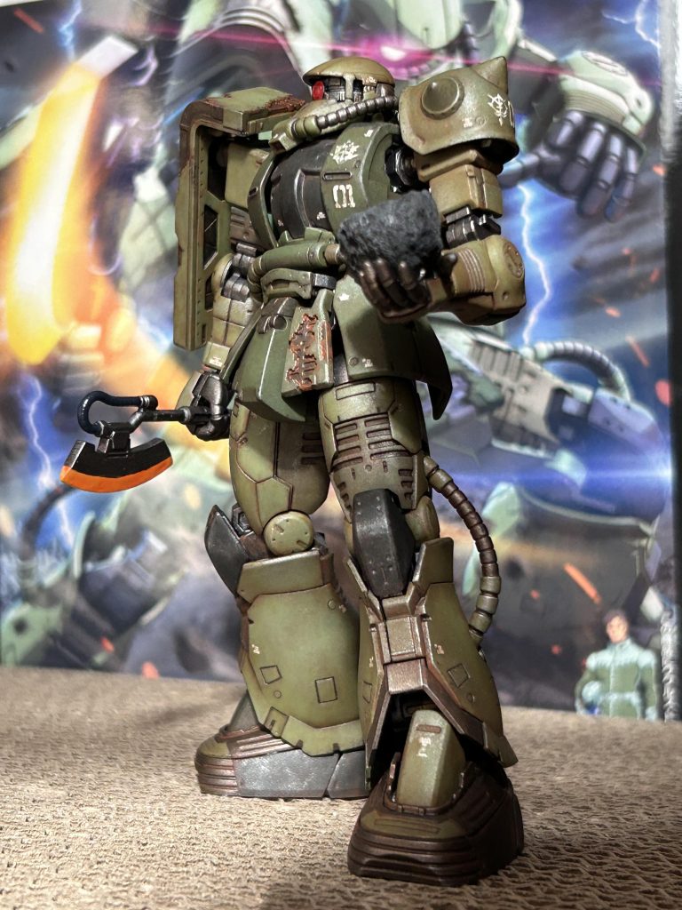 MS-06F ククルスドアン ザク–8枚目/制作者：hide0445