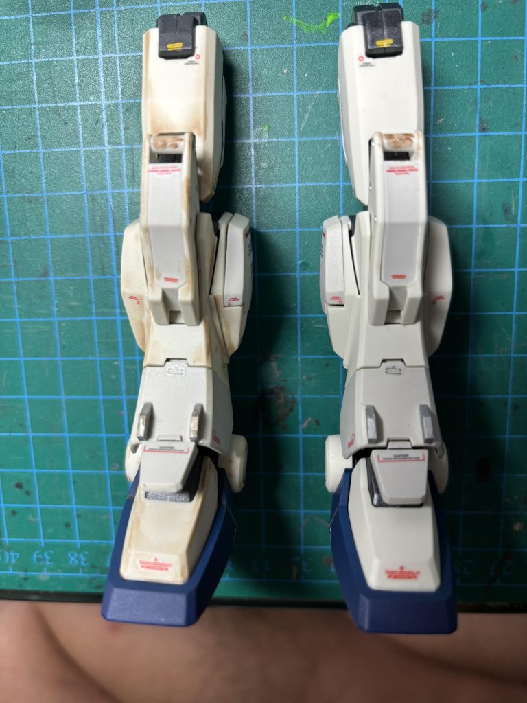 不規則な汚れを意図的につけて行くのは本当に難しい…練習が必要ですね。