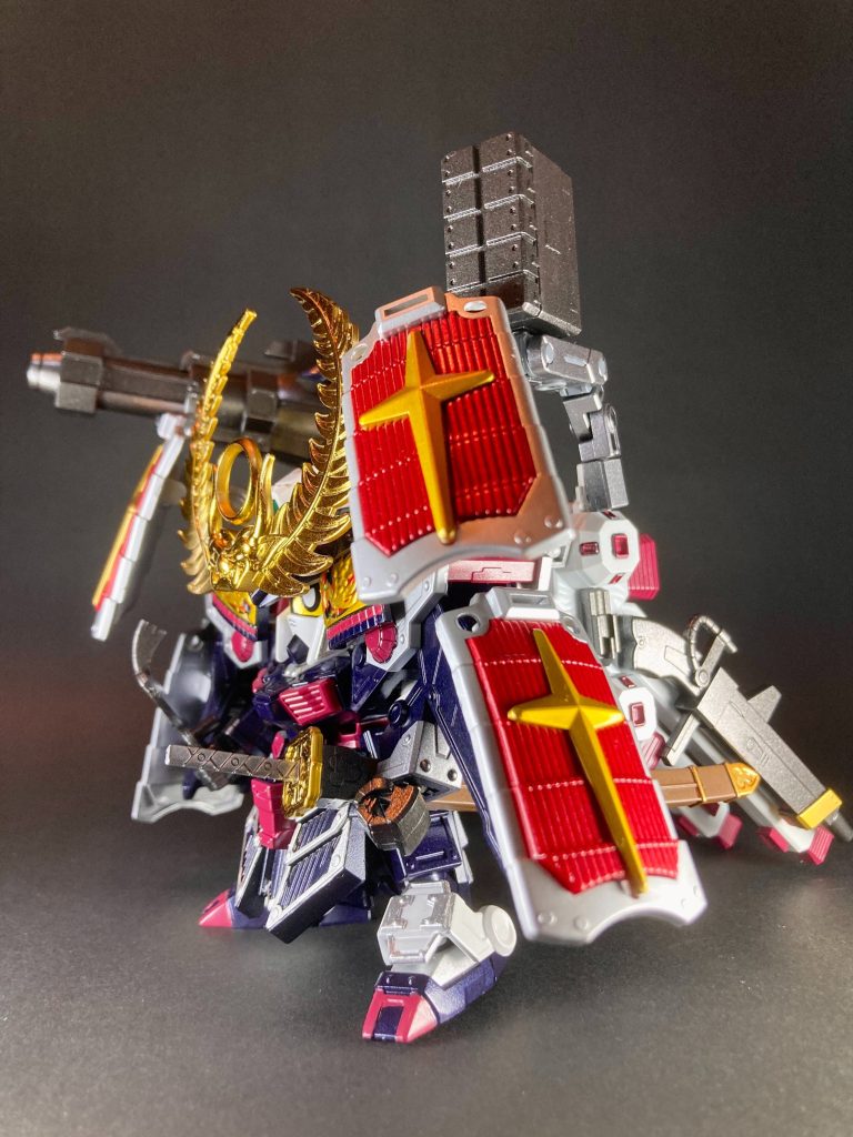 【決戦SD関ヶ原】徳川家康フルアーマーガンダム雷霆の装–3枚目/制作者：ひとらたん