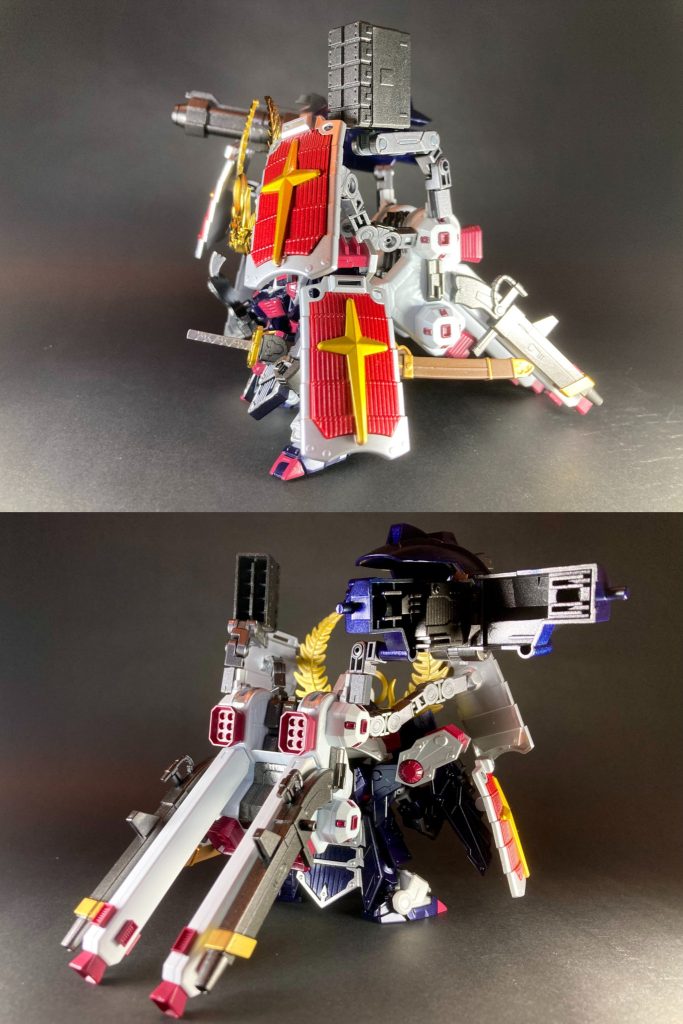 【決戦SD関ヶ原】徳川家康フルアーマーガンダム雷霆の装–4枚目/制作者：ひとらたん