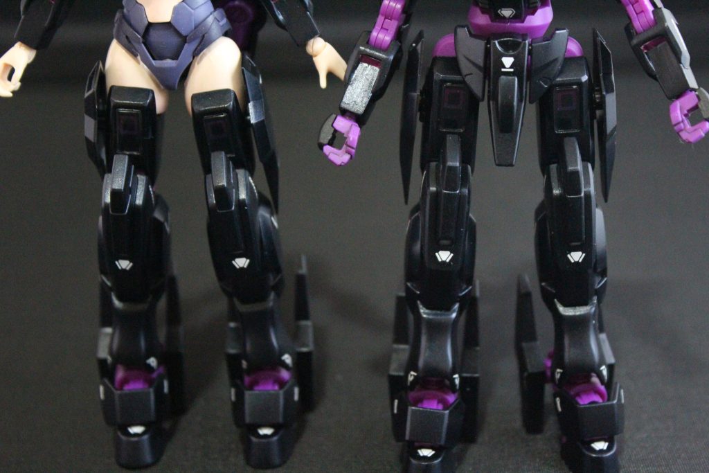 (シュバルゼッテの)太ももを切り詰めました