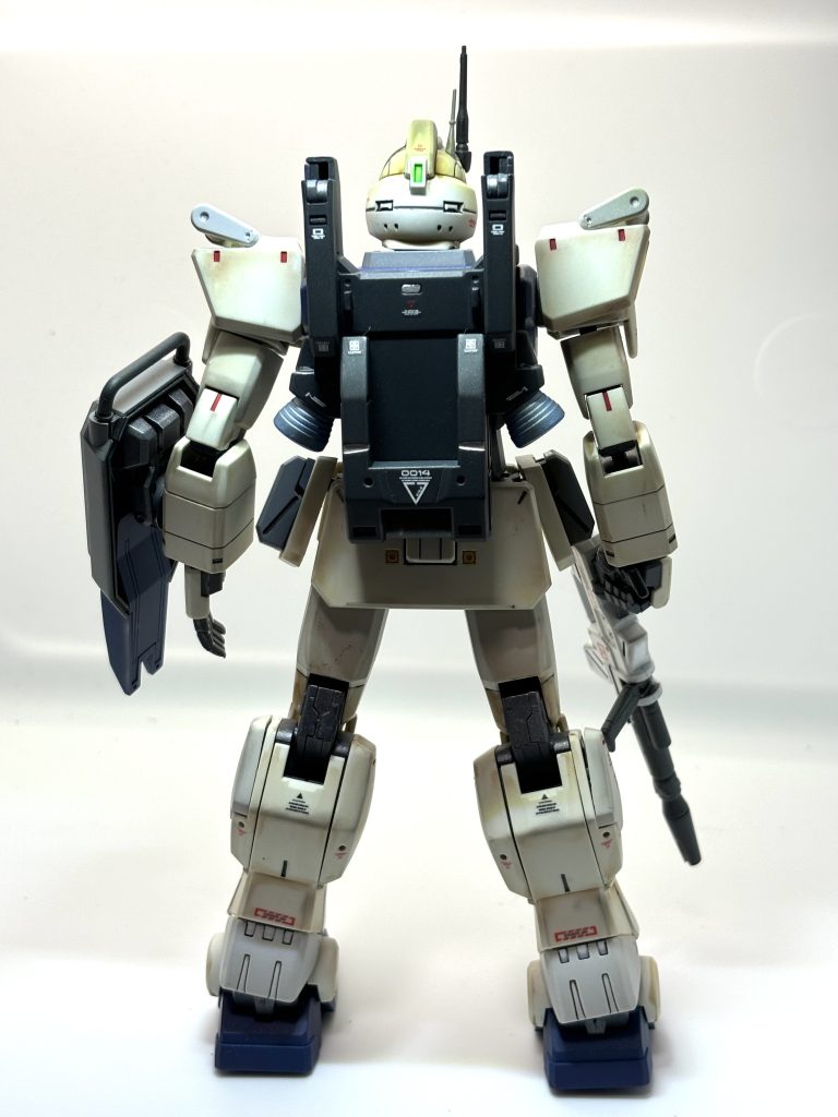 汚しの具合が分からなかったですが、自分的には過剰なくらいの感じを意識しましたが、余り目立たない…