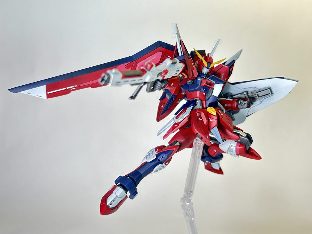 元がいいキットなので、ポーズがよく決まる!