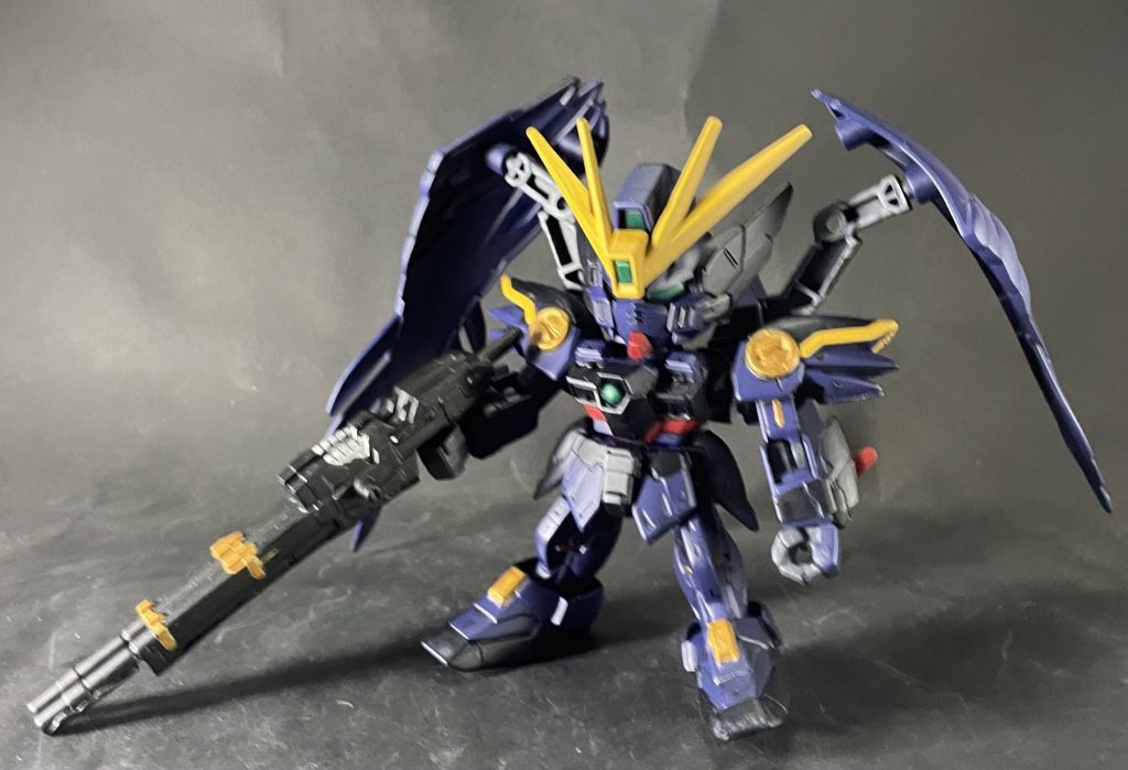 素立ちの状態！細かい塗り分けは筆で行いました😆