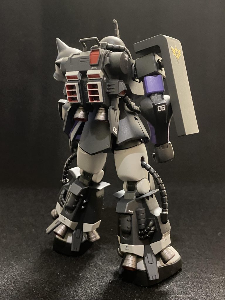 バックパックの塗り分けが結構面倒でした😅ご覧いただきありがとうございました！