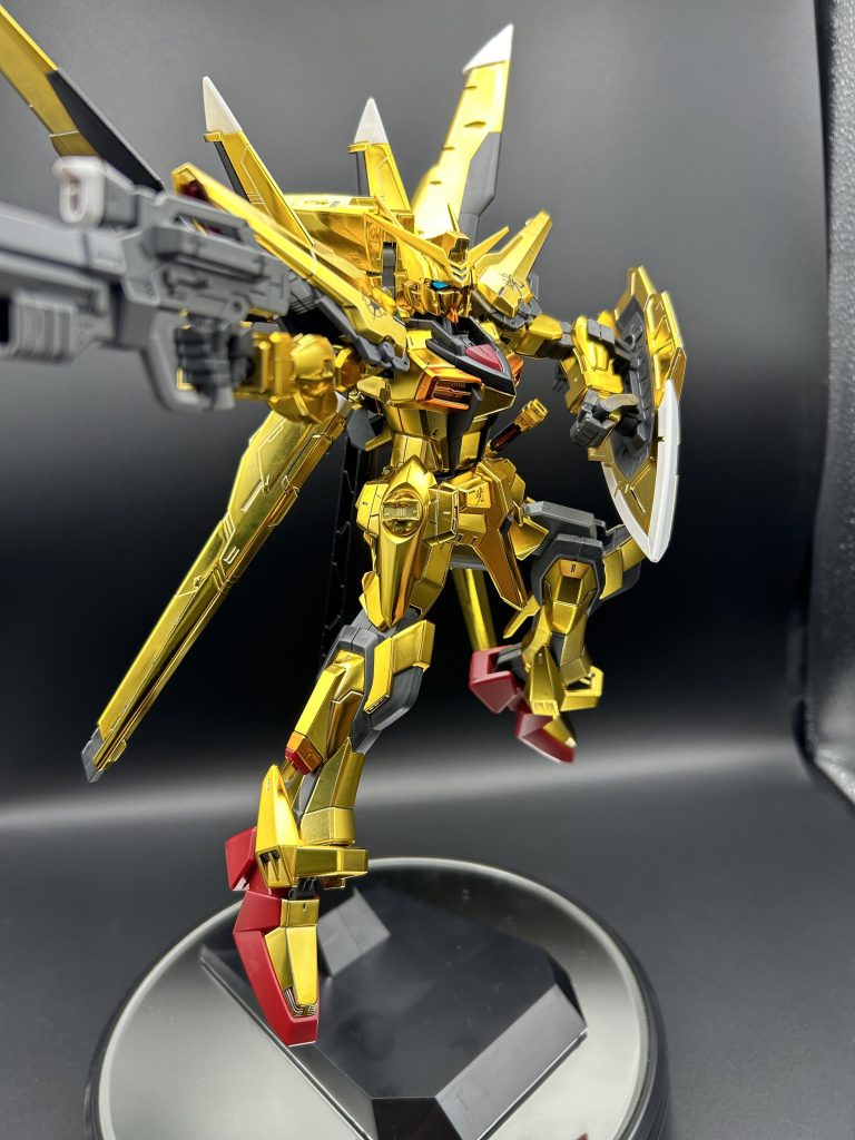 旧キット1/100アカツキガンダム–3枚目/制作者：のん