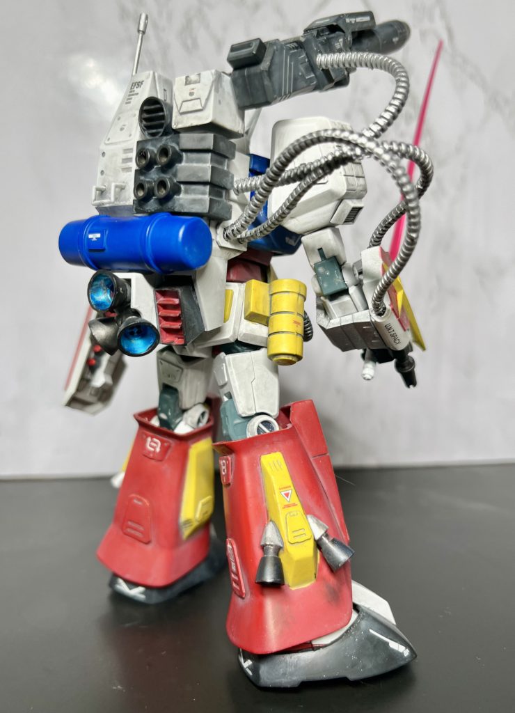 エネルギーパイプは、あえて旧キットの物を使用しました。