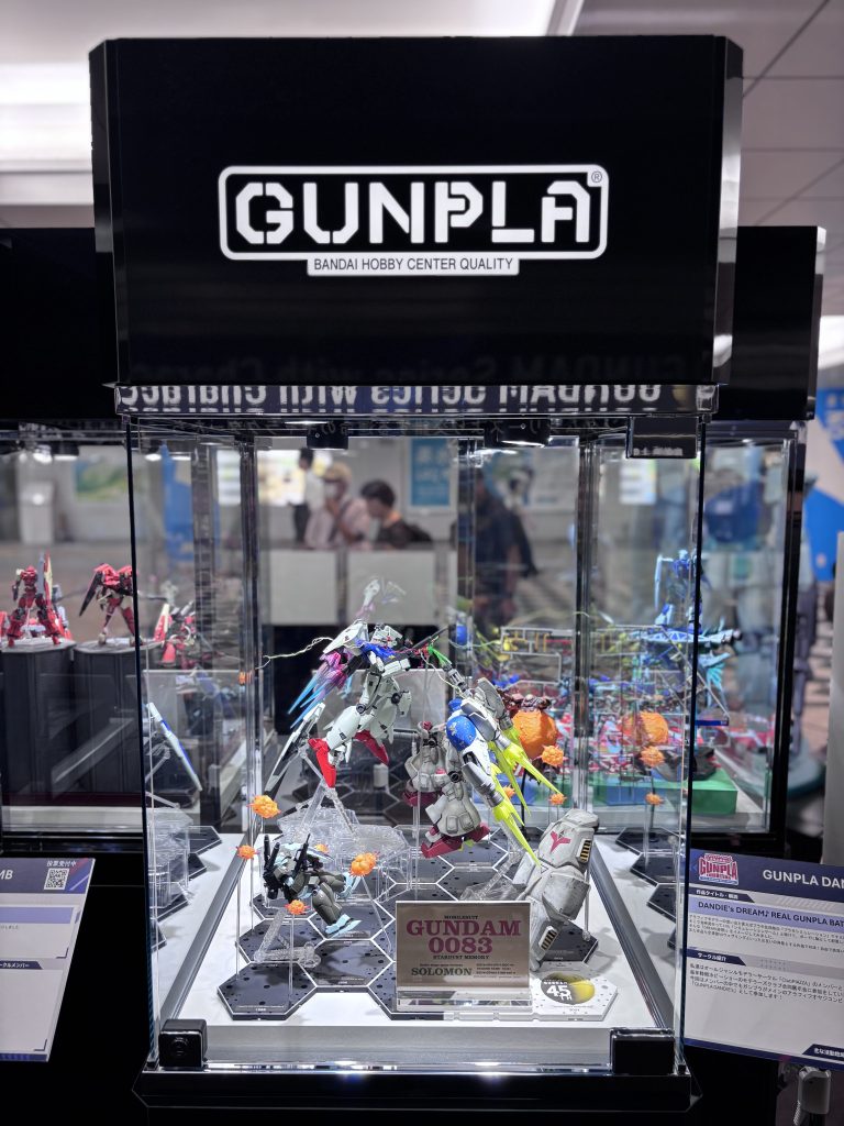 会場展示の様子です。GBWCファイナルと同じブースに展示できて、一生の思い出になりました!