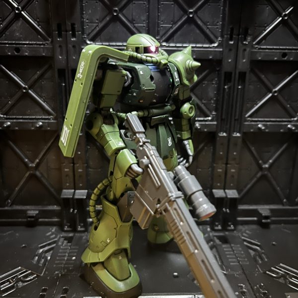 オリジン版ザク2 電飾