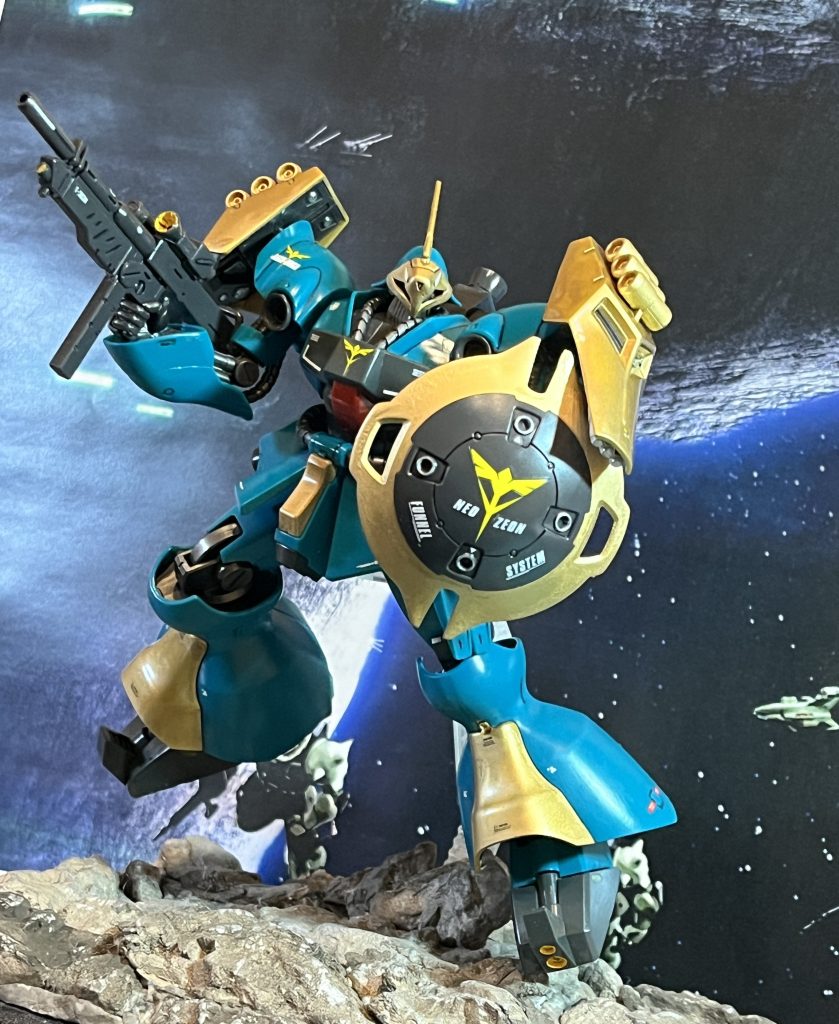 HGヤクト・ドーガ(ギュネイ機)–2枚目/制作者:チュウ