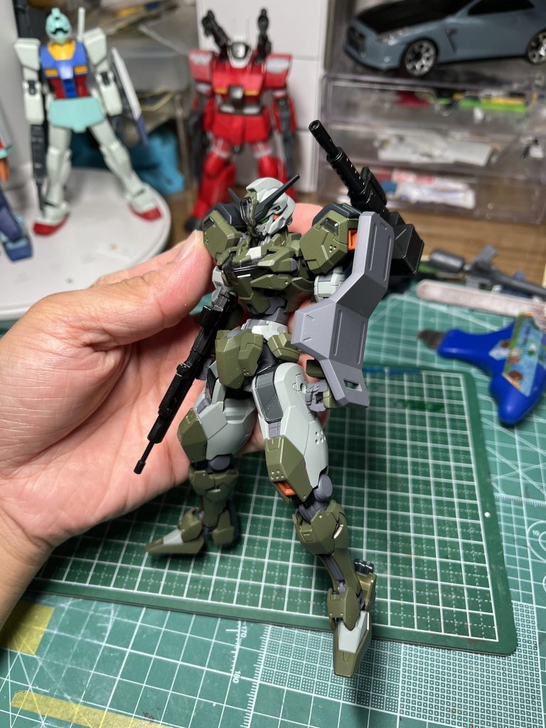 基本塗装までカラーリングバランスも一発で成功!