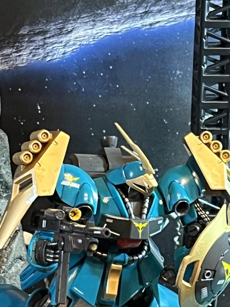 HGヤクト・ドーガ(ギュネイ機)–3枚目/制作者:チュウ