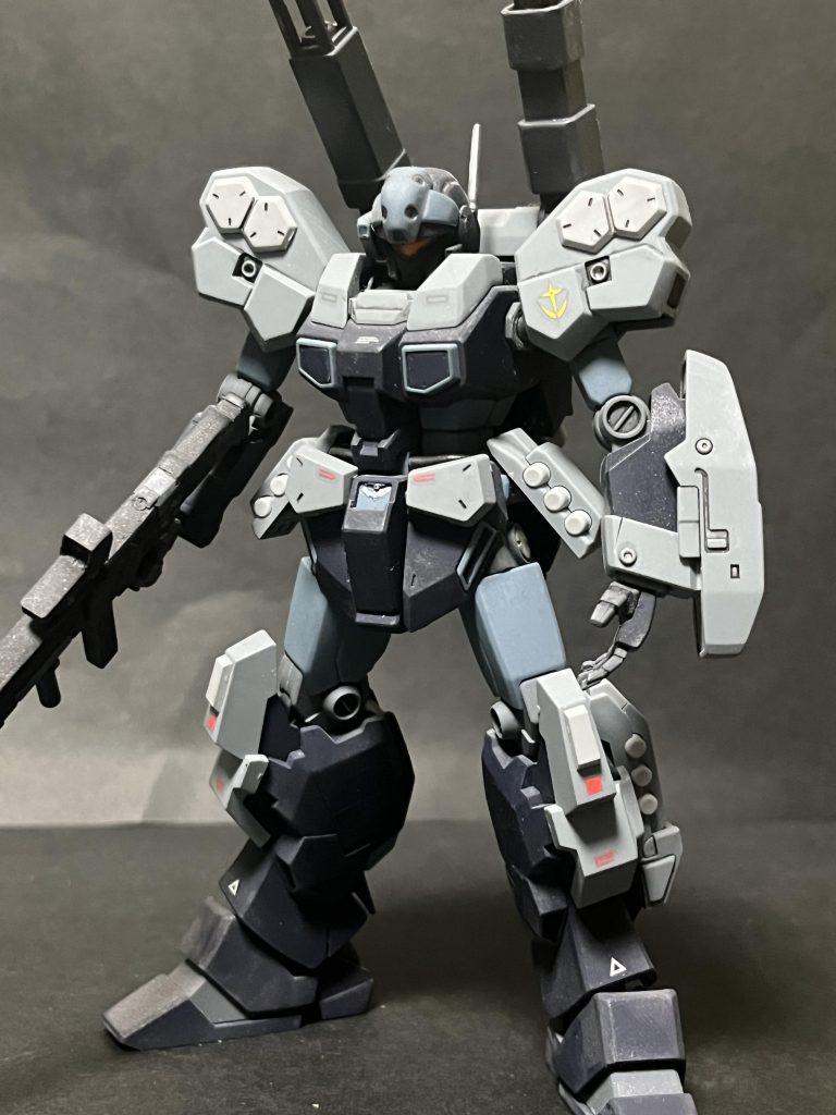 元は簡単フィニッシュで完成していたものを全塗装して作り直ししました😄