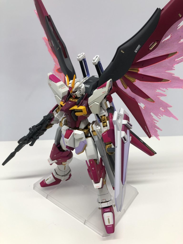 デスティニーの羽はどの機体に付けてもカッコよくしてくれますね!