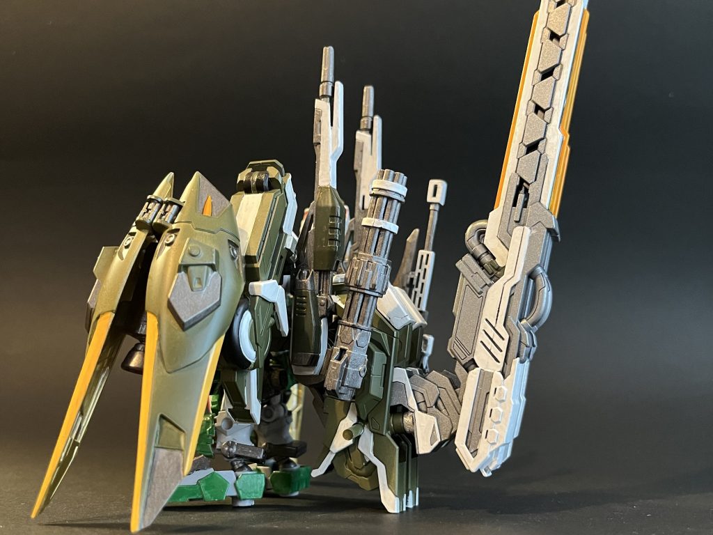 キャプテンデュナメス　GNアームズtypeＤ装備–3枚目/制作者：クリームシュウ(探プラ部)