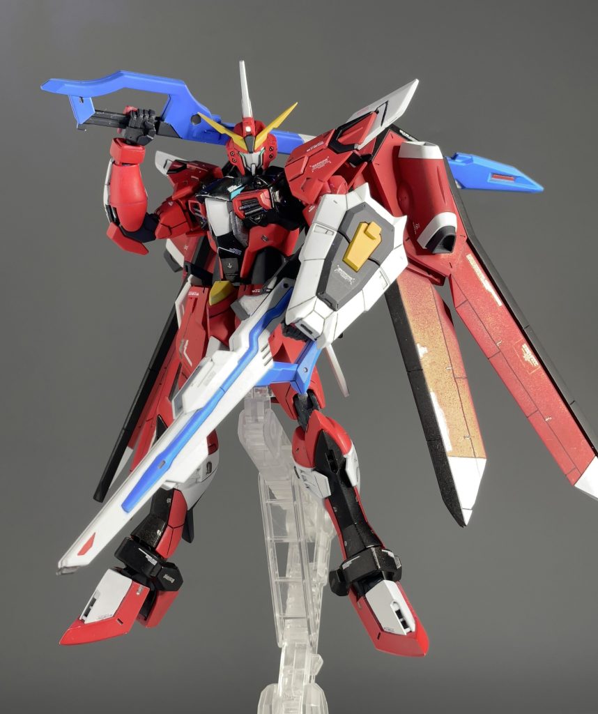 ポージング③武器デカ過ぎる!