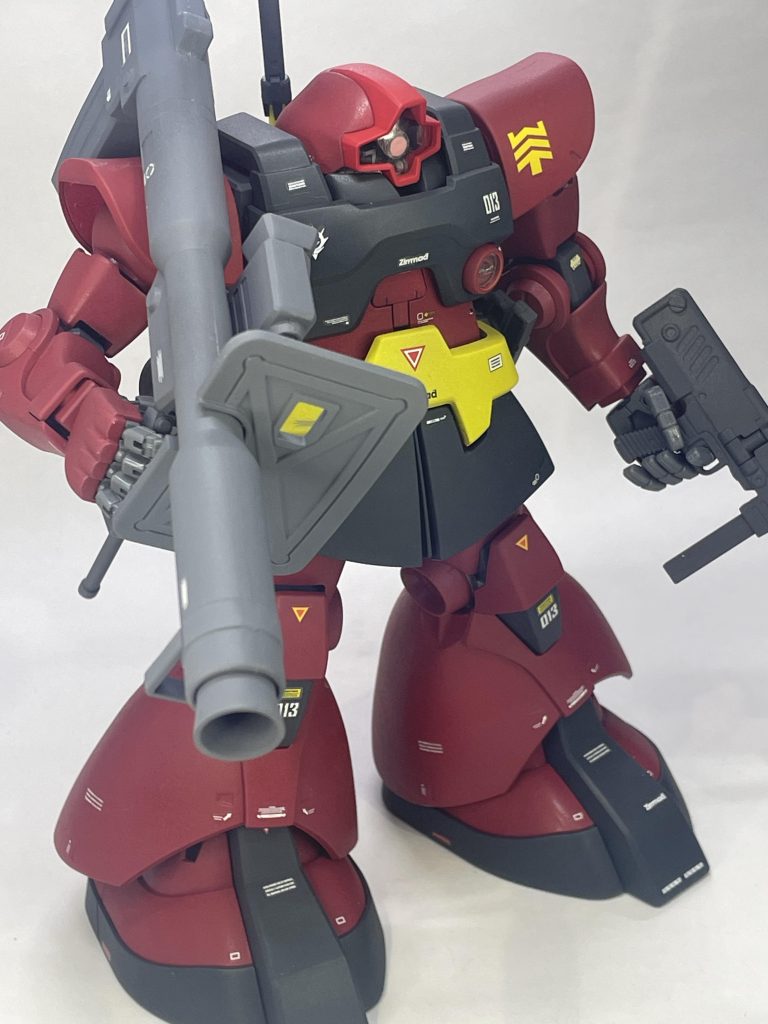 MGドムは武装が豊富で色々な組み合わせができて楽しいです。