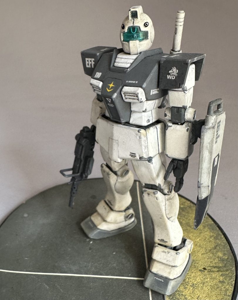 首関節はポリキャップ直下で1mm延長してあるので首の表情が付けやすくなっています。