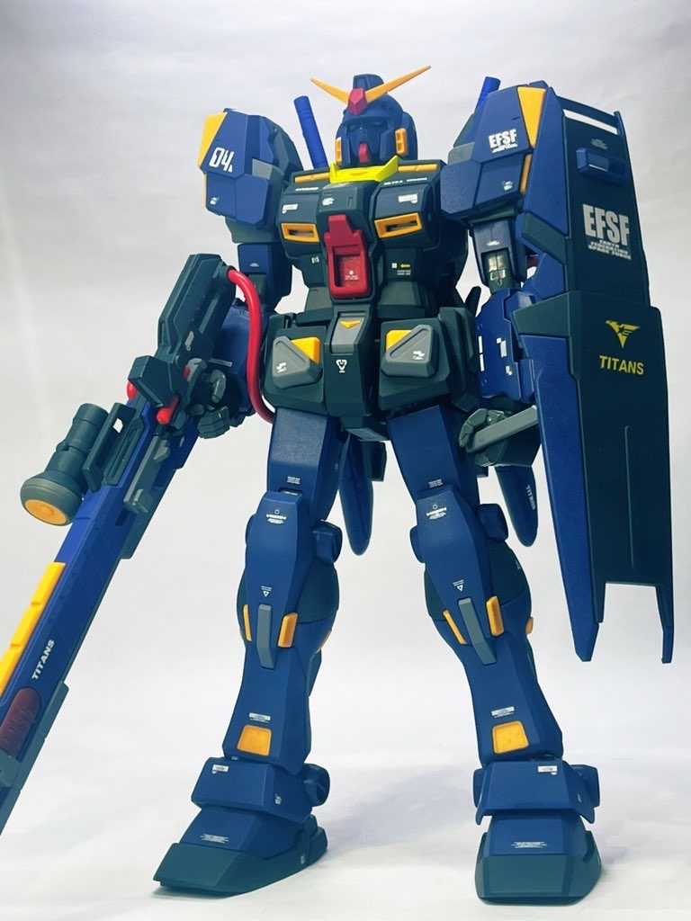 ガンダム4号機(ティターンズ仕様)｜がらいさんのガンプラ作品