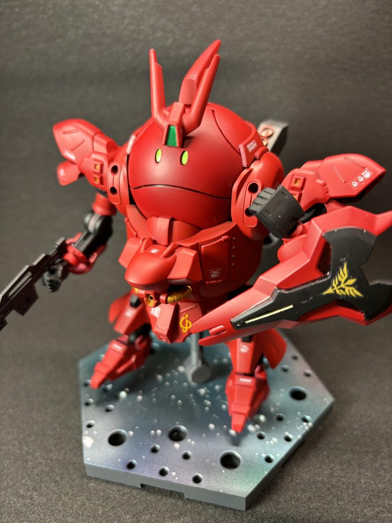 サザビー➕モビルハロ各所パーツはSDのサザビーを使用してます 