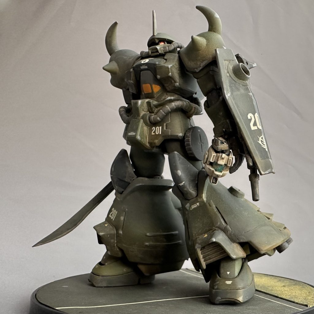 というわけで、悲劇の闘将、ヤーコブ隊長のグフ飛行試験型でした!最後までご覧頂きありがとうございました。