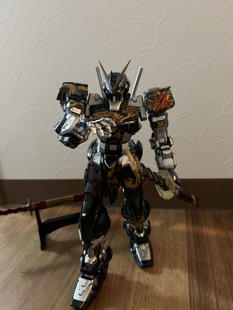 PG アストレイ 〜漆塗り風〜 全塗装完成–4枚目/制作者：@k_tukuru