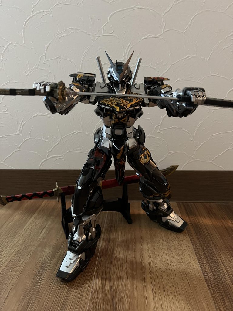 PG アストレイ 〜漆塗り風〜 全塗装完成–5枚目/制作者：@k_tukuru