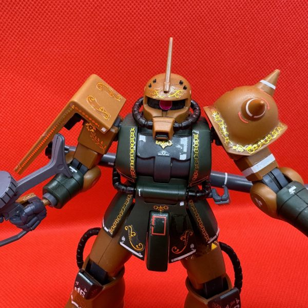 HG 1/144 ザクII(ガルマ専用機) その2
