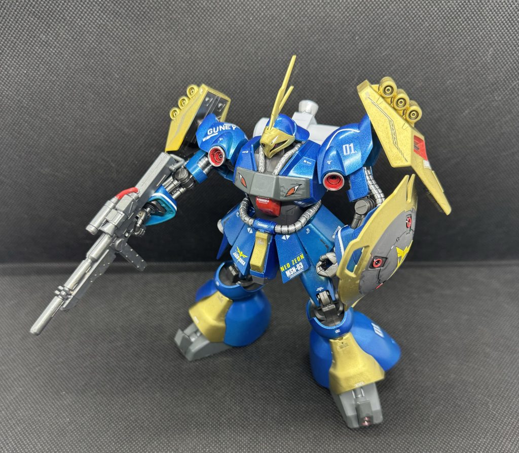 メタリックメイン。