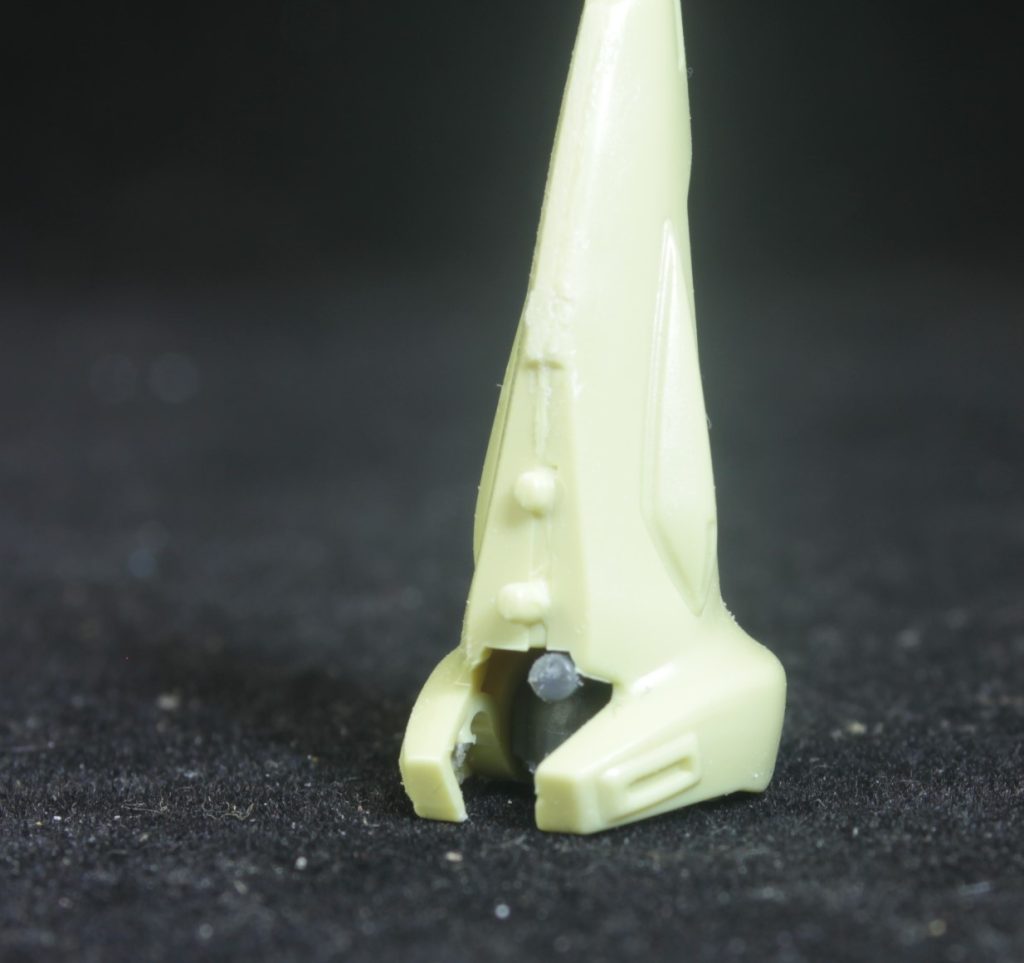 waveのLジョイントの軸をモノアイに見立てて可動できるようにしました