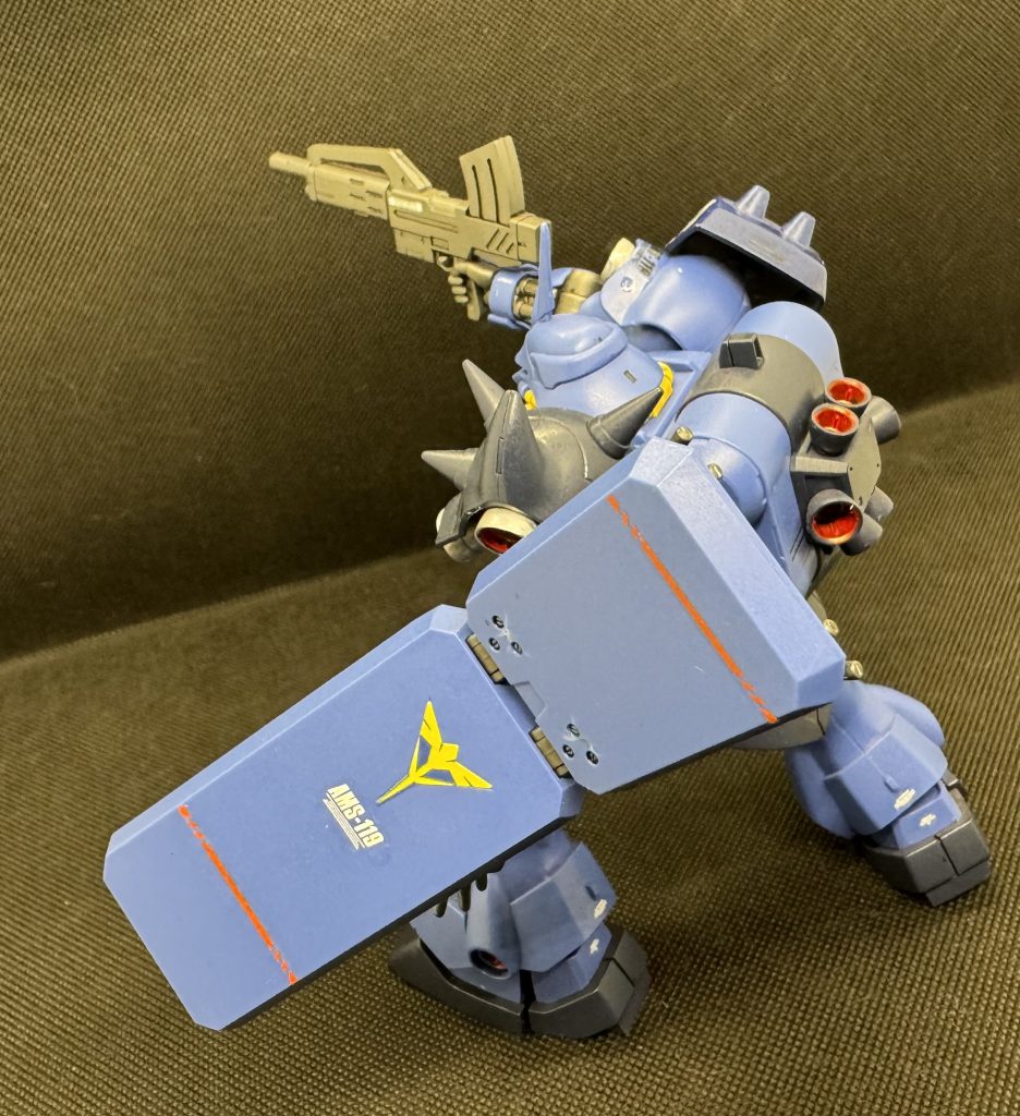 HG 1/144 ギラ・ドーガ(レズン専用機)デコ追加–3枚目/制作者：ヤガワさん