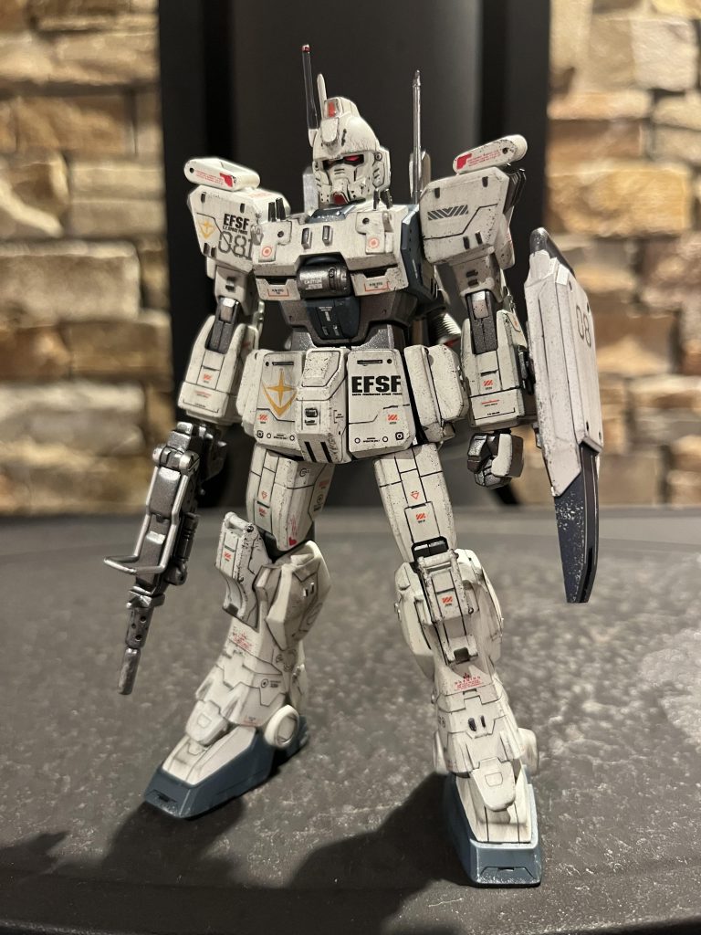 先ずは素立ちから!今回はアニメ劇中のカラーに寄せて制作しました(*´꒳`*)