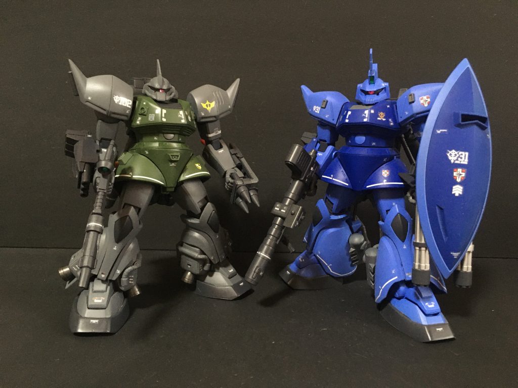 高機動型ゲルググの2ショットランバラル機 https://gumpla.jp/hg/2076263