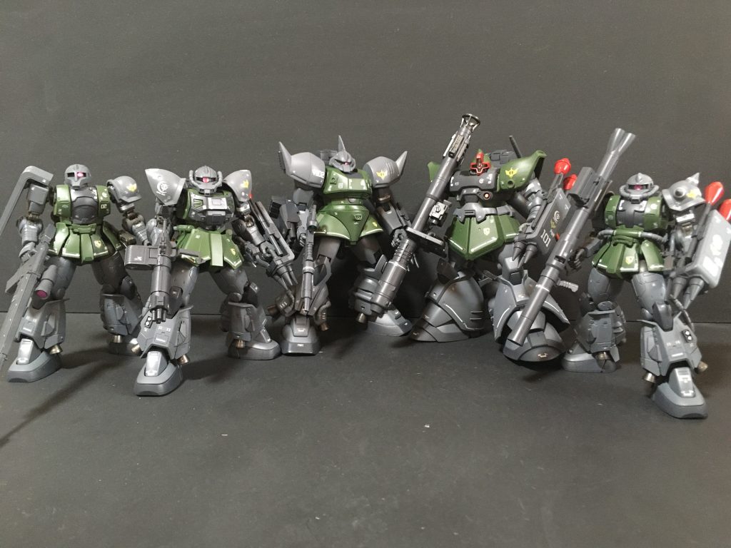 キシリア部隊機の5ショットです。高機動型ザク2 https://gumpla.jp/hg/2111638高機動型リックドム https://gumpla.jp/hg/2130782高機動型ゲルググ https://gumpla.jp/hg/2139151高機動型アクトザク https://gumpla.jp/hg/2116876高機動型ザク1 https://gumpla.jp/hg/2102982ご覧いただきありがとうございました。気にいっていただけたら いいね!👍をよろしくお願いします。