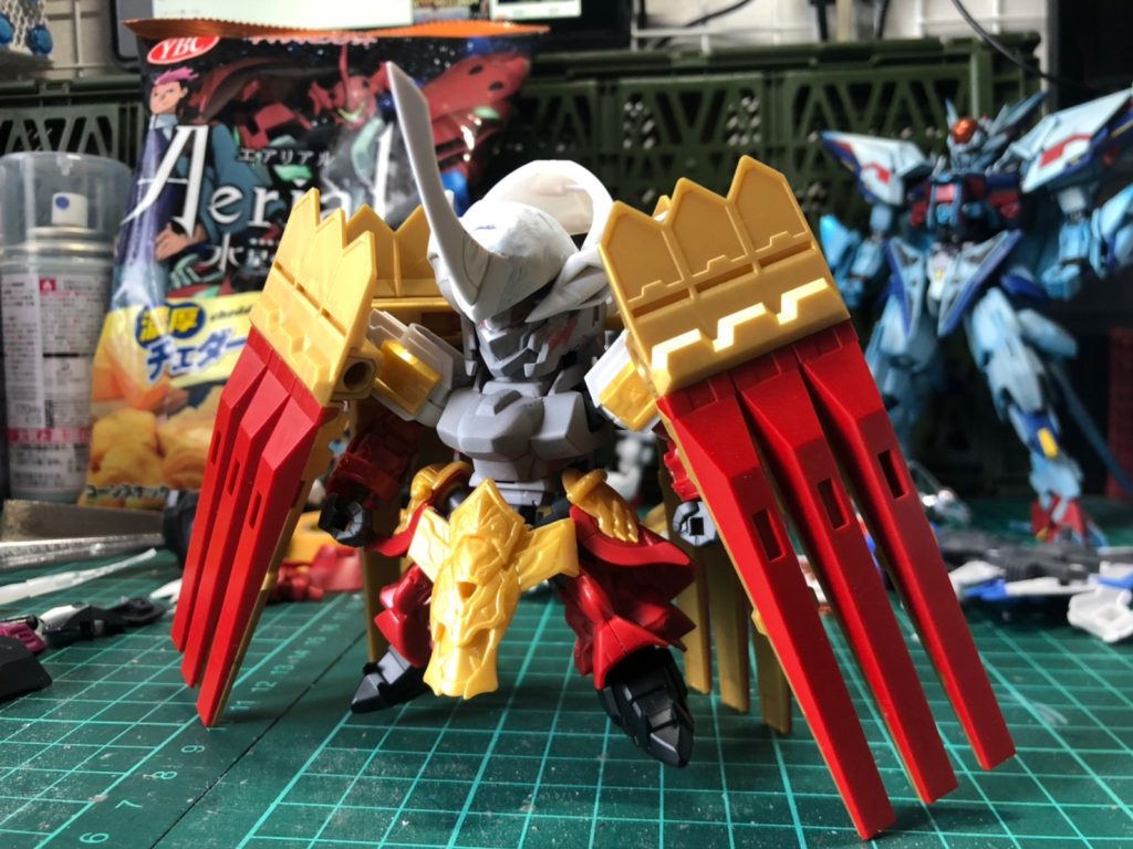 没案となった肩シールド。