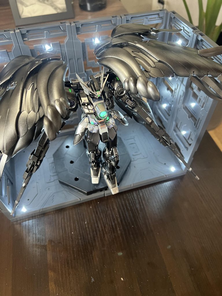 ウイングガンダムゼロカスタムEW ver.ka 〜ブラックウイングカラー〜–2枚目/制作者：@k_tukuru