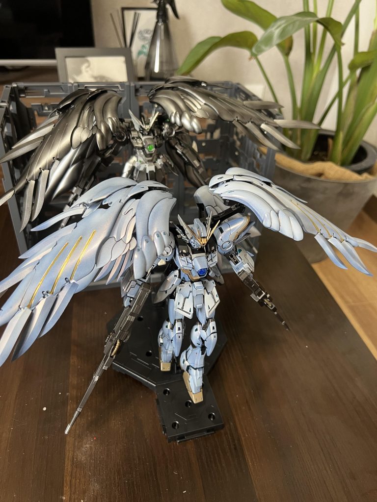 ウイングガンダムゼロカスタムEW ver.ka 〜スノーホワイトカラー〜–4枚目/制作者:@k_tukuru