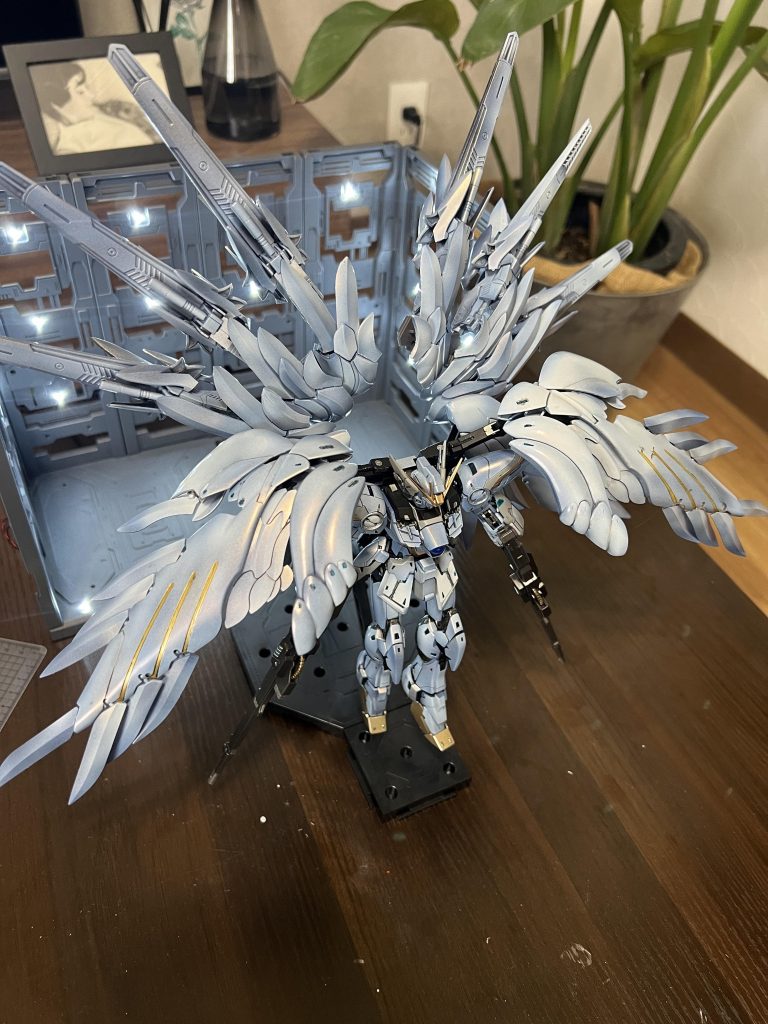 ウイングガンダムゼロカスタムEW ver.ka 〜スノーホワイトカラー〜–4枚目/制作者:@k_tukuru