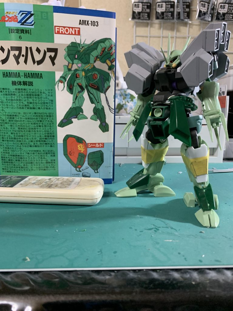 旧キット　1/144 ハンマハンマ改修–4枚目/制作者：ミヤさん