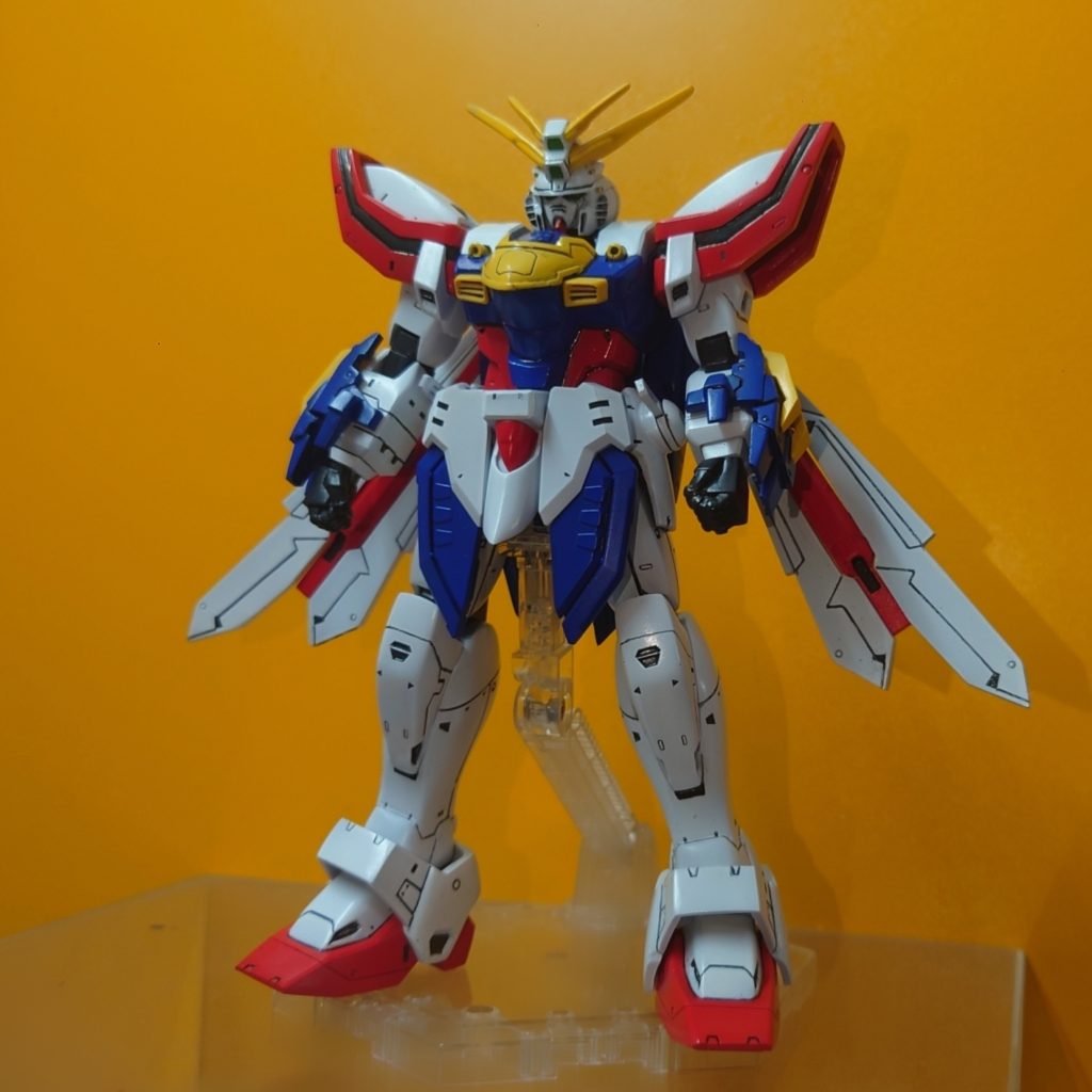 GK•1/100•ゴッドガンダム(90年代風)–7枚目/制作者：risuisei